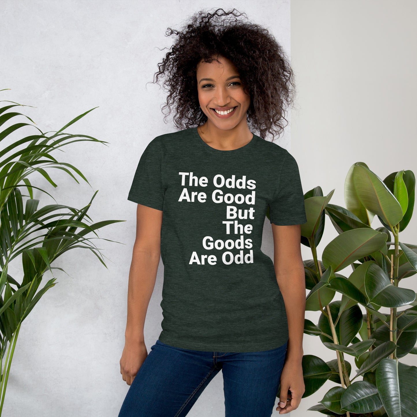 The Odds Are Good Monochrome T-Shirt